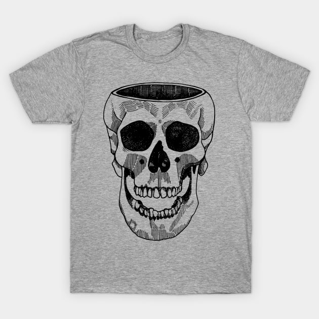 Skull T-Shirt by senkova